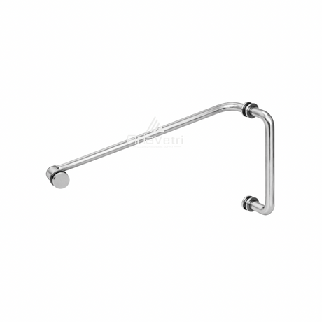 AR6X24 Round 6" Pull Handle with 24" Towel Bar