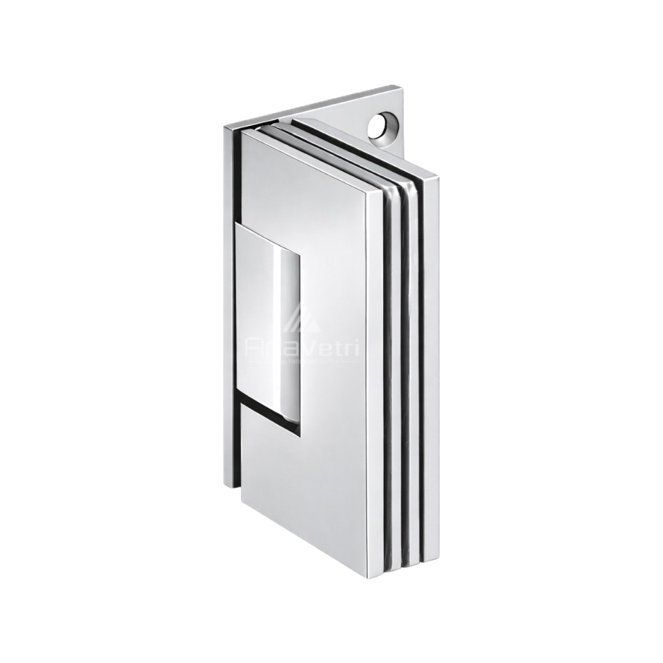 AS044 Flush Wall mount Windsor Offset Square Hinge