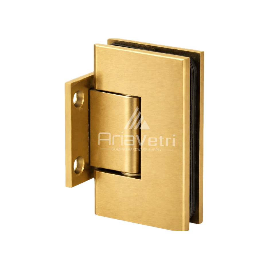 AS074 Wall mount Windsor Short Back Plate Square Hinge