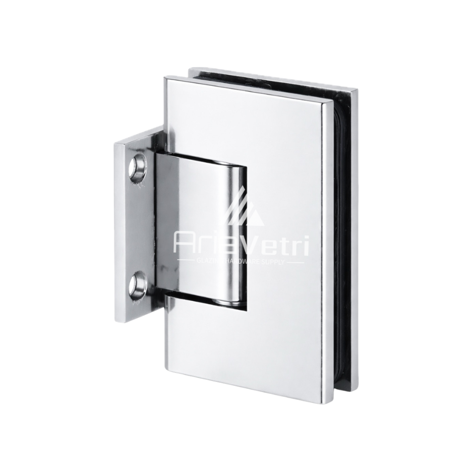 AS074 Wall mount Windsor Short Back Plate Square Hinge