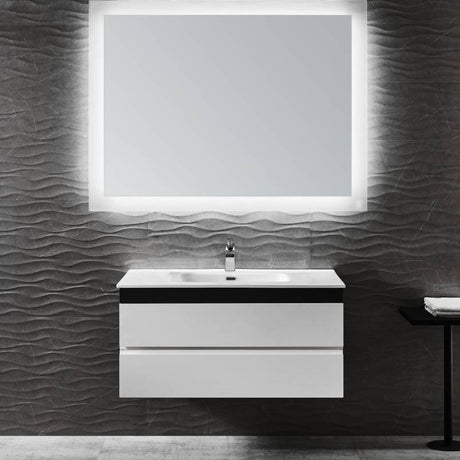 AS1401 Fiaza Edge Lit Frameless LED Mirror