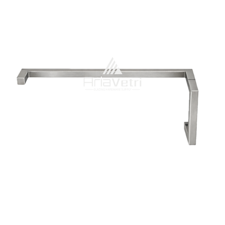 AS6x18 Square 6" Handle with Square 18" Towel Bar