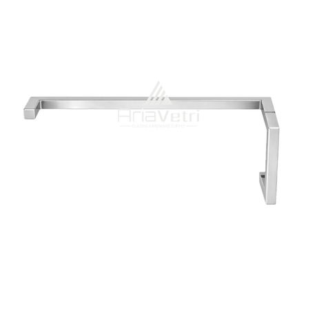 AS6x18 Square 6" Handle with Square 18" Towel Bar