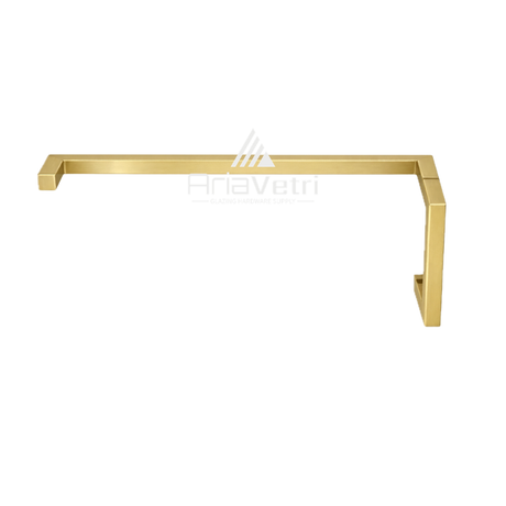 AS6x18 Square 6" Handle with Square 18" Towel Bar