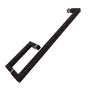 AS6X24 Square 6" Handle with Square 24" Towel Bar