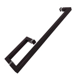 AS6X24 Square 6" Handle with Square 24" Towel Bar