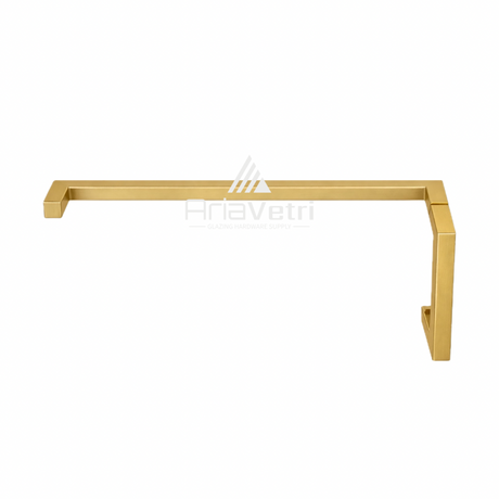 AS8x18 Square 8" Handle with Square 18" Towel Bar