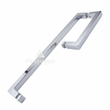 AS8x18 Square 8" Handle with Square 18" Towel Bar