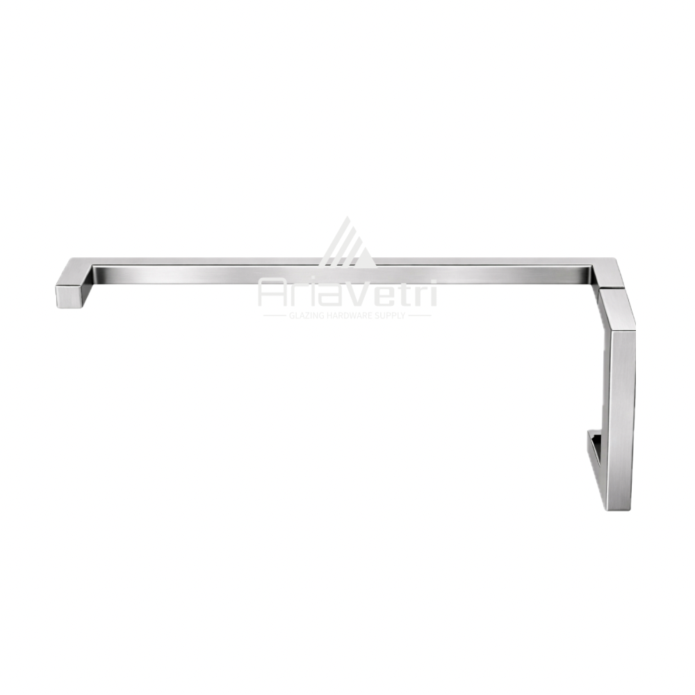 AS8x18 Square 8" Handle with Square 18" Towel Bar