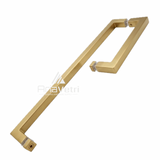 AS8x18 Square 8" Handle with Square 18" Towel Bar