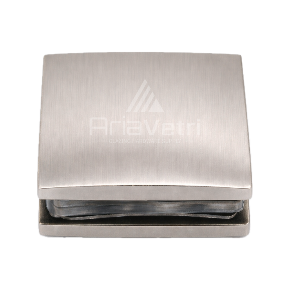 ASC1 Square Glass Clamp With 2 Mounting Screws