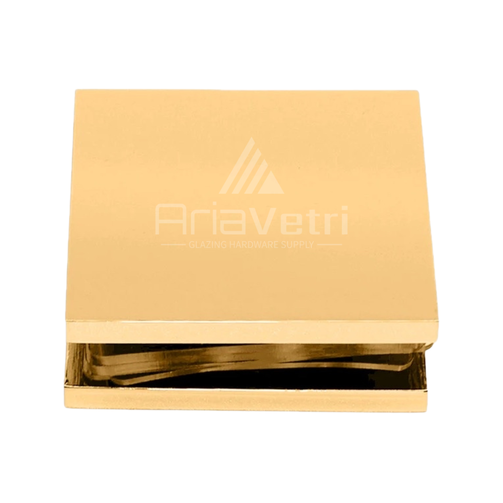 ASC1 Square Glass Clamp With 2 Mounting Screws