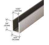 ASU38 Aria 3/4" U-Channel 95" Long