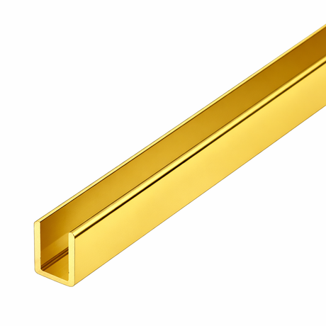 ASU38 Aria 3/4" U-Channel 95" Long