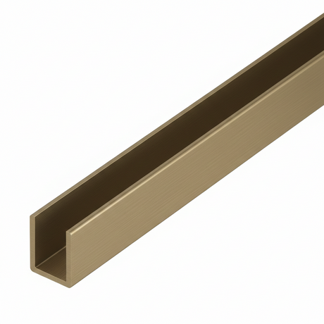 ASU38 Aria 3/4" U-Channel 95" Long