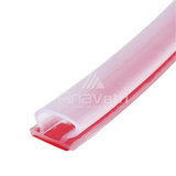 ATBT2 Vinyl Bulb Seal 7/32” Gap With Pre-Applied Tape
