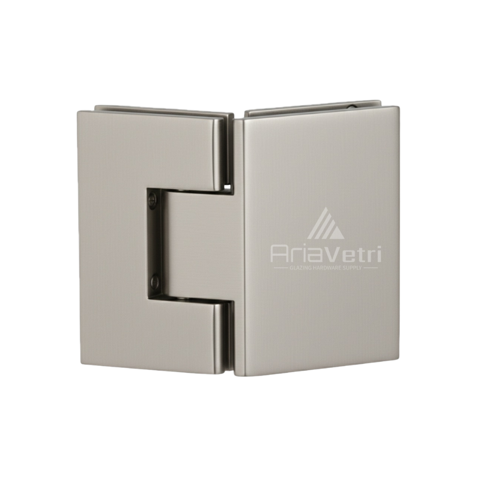 AV045 Heavy Duty Glass to Glass 135 (045) Chatham Square Hinge