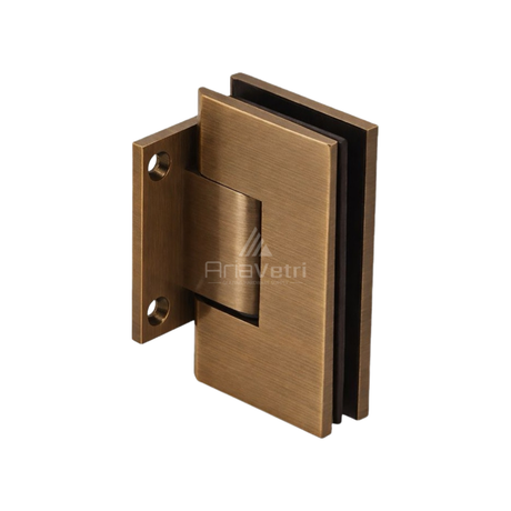 AV074 Heavy Duty Wall Mount Chatham Short Back Plate Square Hinge