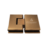AV380 Heavy Duty Glass to Glass Adjustable 180 Chatham Square Hinge