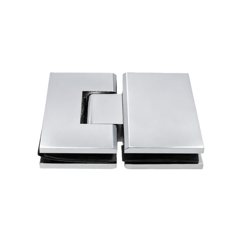 AV380 Heavy Duty Glass to Glass Adjustable 180 Chatham Square Hinge