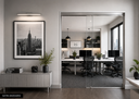 BLT1 Baltimore Single Sliding Door Kit with SoftBrake