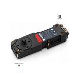 CAS3000R90HIS Red 90 Degree Hold Open Floor Closer with Interchangeable Spindle