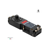 CAS3000RIS Red No Hold Open Floor Closer With Interchangeable Spindle