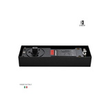 CAS3000RIS Red No Hold Open Floor Closer With Interchangeable Spindle