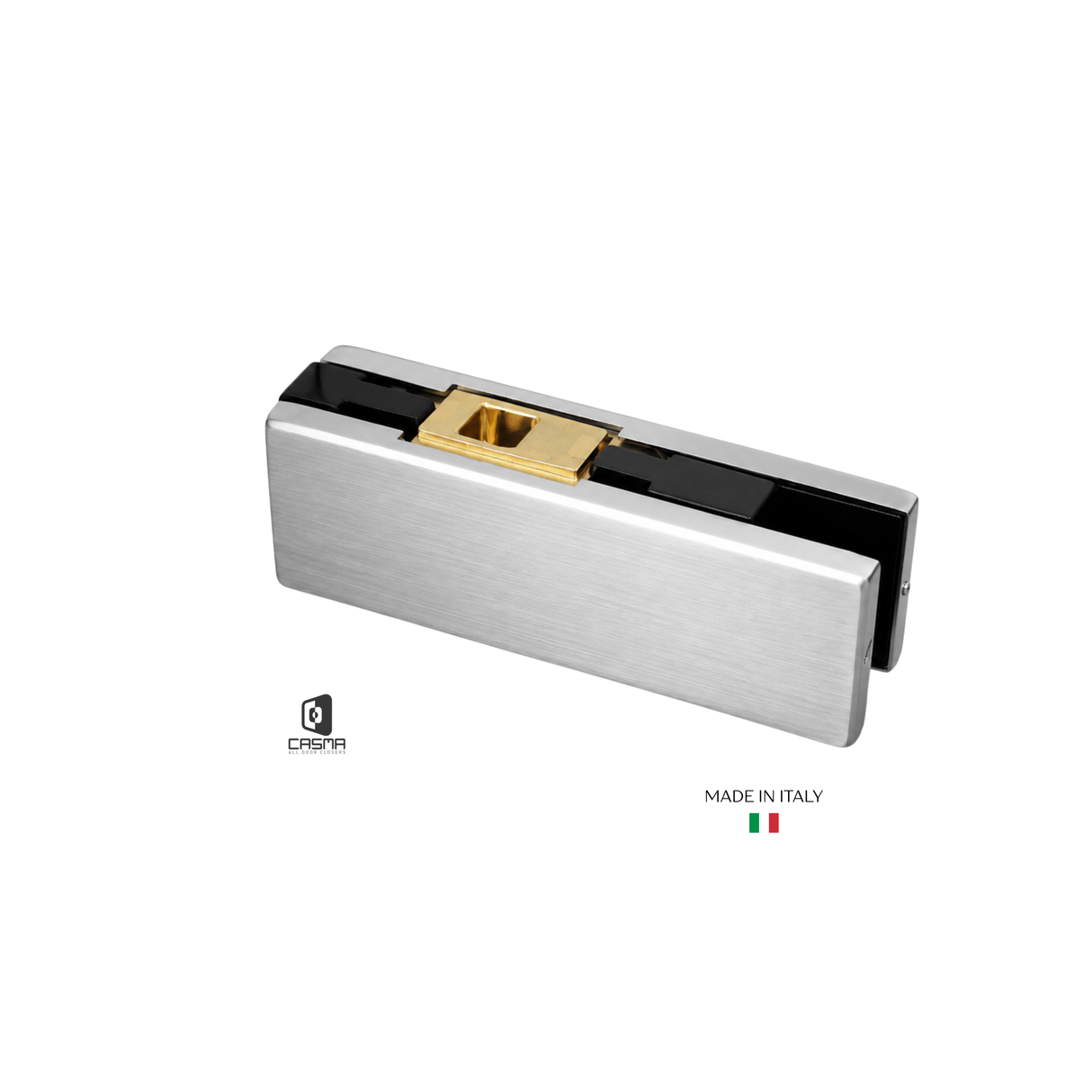 CAS41020 Bottom Patch Fitting with CAS19036 Insert for 3/4" or 5/8" Glass