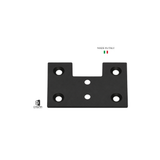 CAS43410 Wallmount Top Patch Fitting Backplate