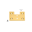CAS43410 Wallmount Top Patch Fitting Backplate