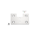 CAS43410 Wallmount Top Patch Fitting Backplate