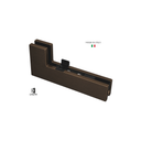 CAS44730 Transom Patch Fitting Sidelite with Stop