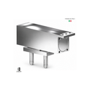 CAS4FX1NL Hydraulic Hold Open Bottom Hinge for Framed Door