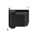 CAS4L81S Latus 80 Round 90 Degree Hold Open Centre Plate Mount Hydraulic Hinge