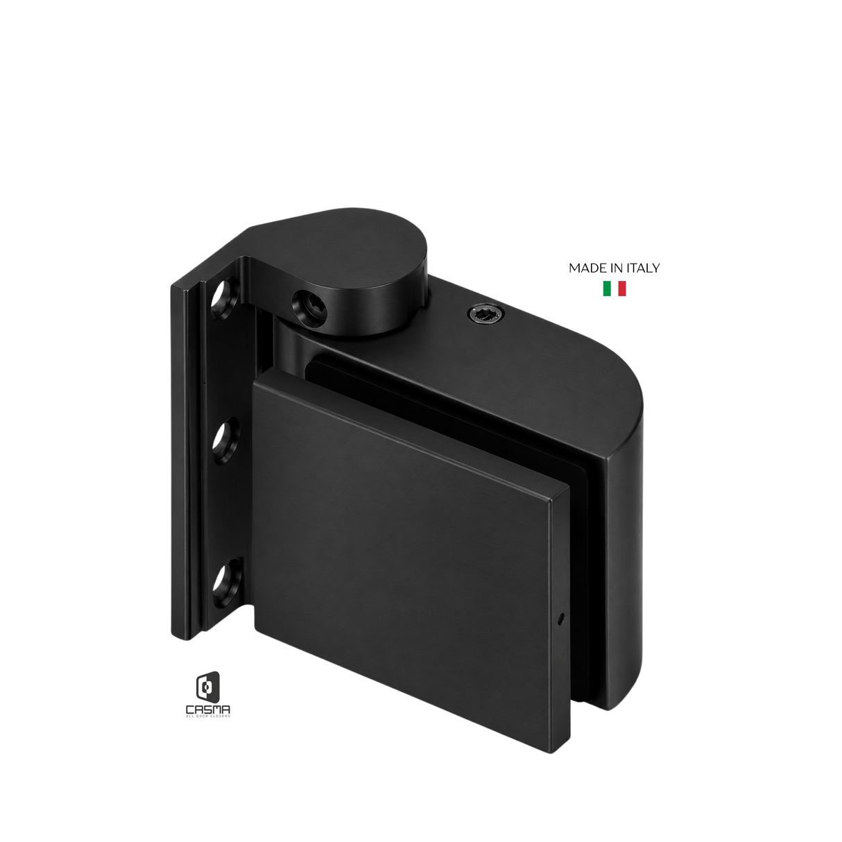 CAS4L8DS Latus 80 Round Centre Plate Mount Free Swinging Hinge