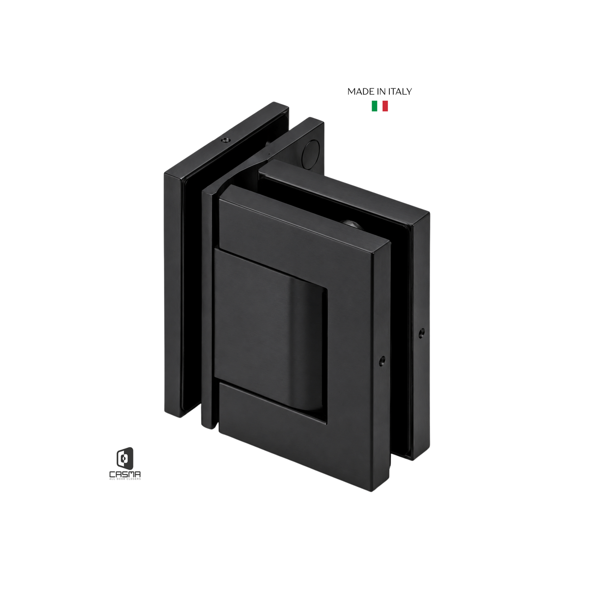 CAS4LA1S Latus Glass to Glass 90 degree Hydraulic Hinge