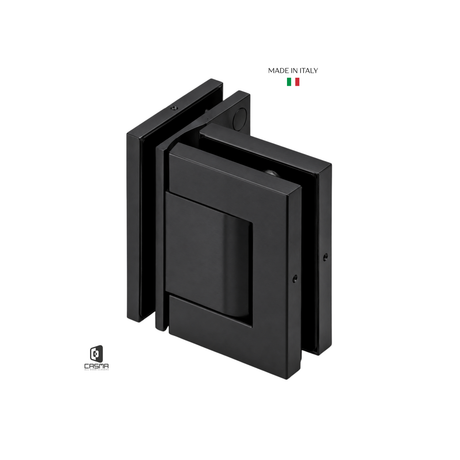 CAS4LA1S Latus Glass to Glass 90 degree Hydraulic Hinge