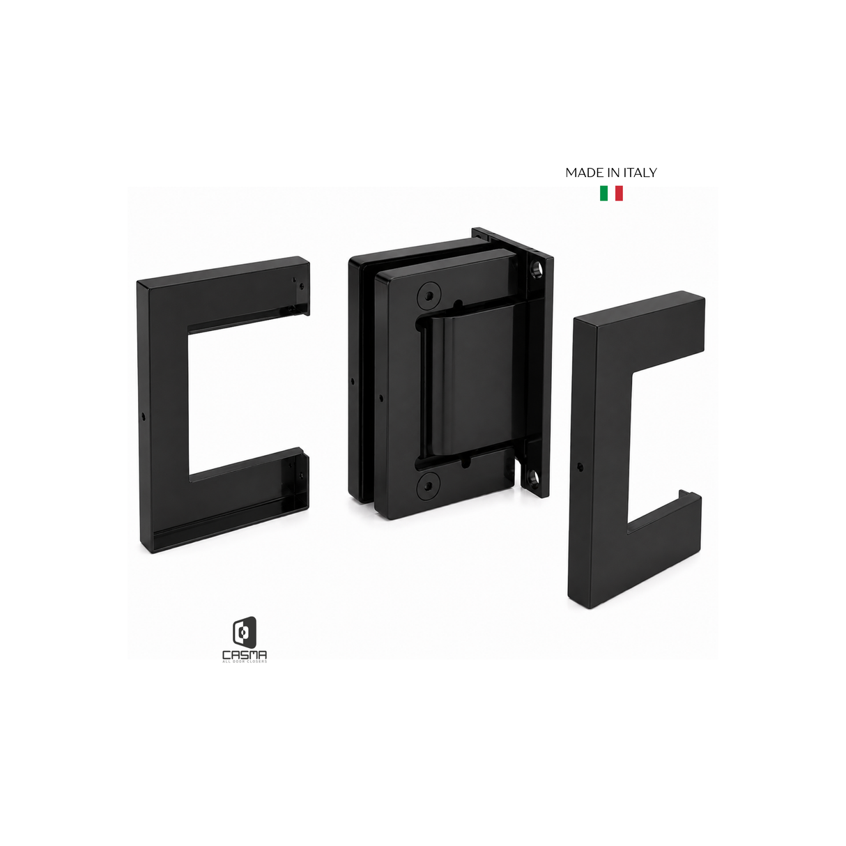 CAS4LC1S Latus Glass to Wall Hydraulic Hinge