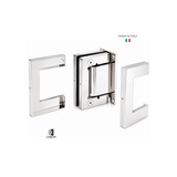 CAS4LC1S Latus Glass to Wall Hydraulic Hinge