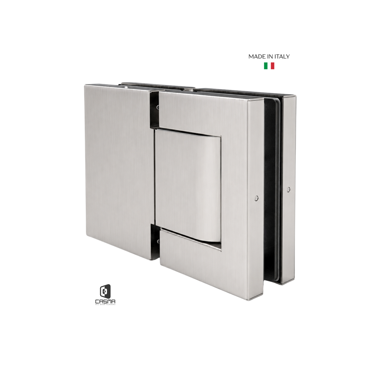 CAS4LV1S Latus Glass to Glass 180 degree Hydraulic Hinge