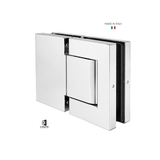 CAS4LV1S Latus Glass to Glass 180 degree Hydraulic Hinge