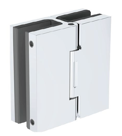 DAL180 Heavy Duty Glass to Glass 180 Dallas Square Hinge