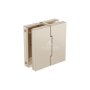 DAL180 Heavy Duty Glass to Glass 180 Dallas Square Hinge