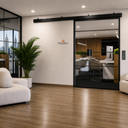 GLDXL1 Heavy Duty GlideWall Single Sliding Door Kit with SoftBrake