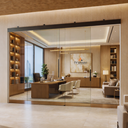 GLDXL2 Heavy Duty GlideWall Single Sliding Door & Fixed Panel Kit with SoftBrake
