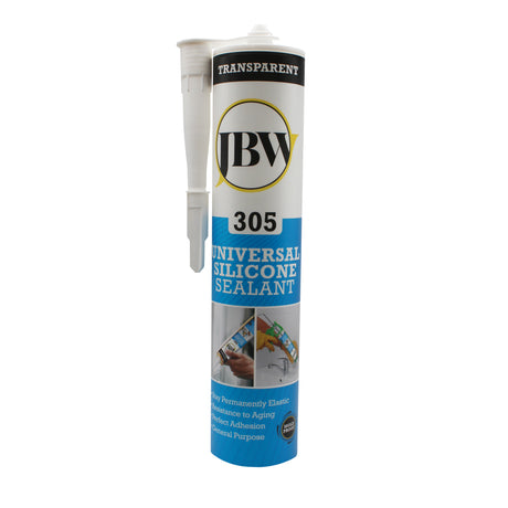 Everbuild - Contractors Silicone Sealant 295ml Bianco 200 Everbuild - Contractors Silicone Sealant 295ml Bianco 200