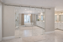 ALGGM LAGOON Modern Single Door Glass mount Slider