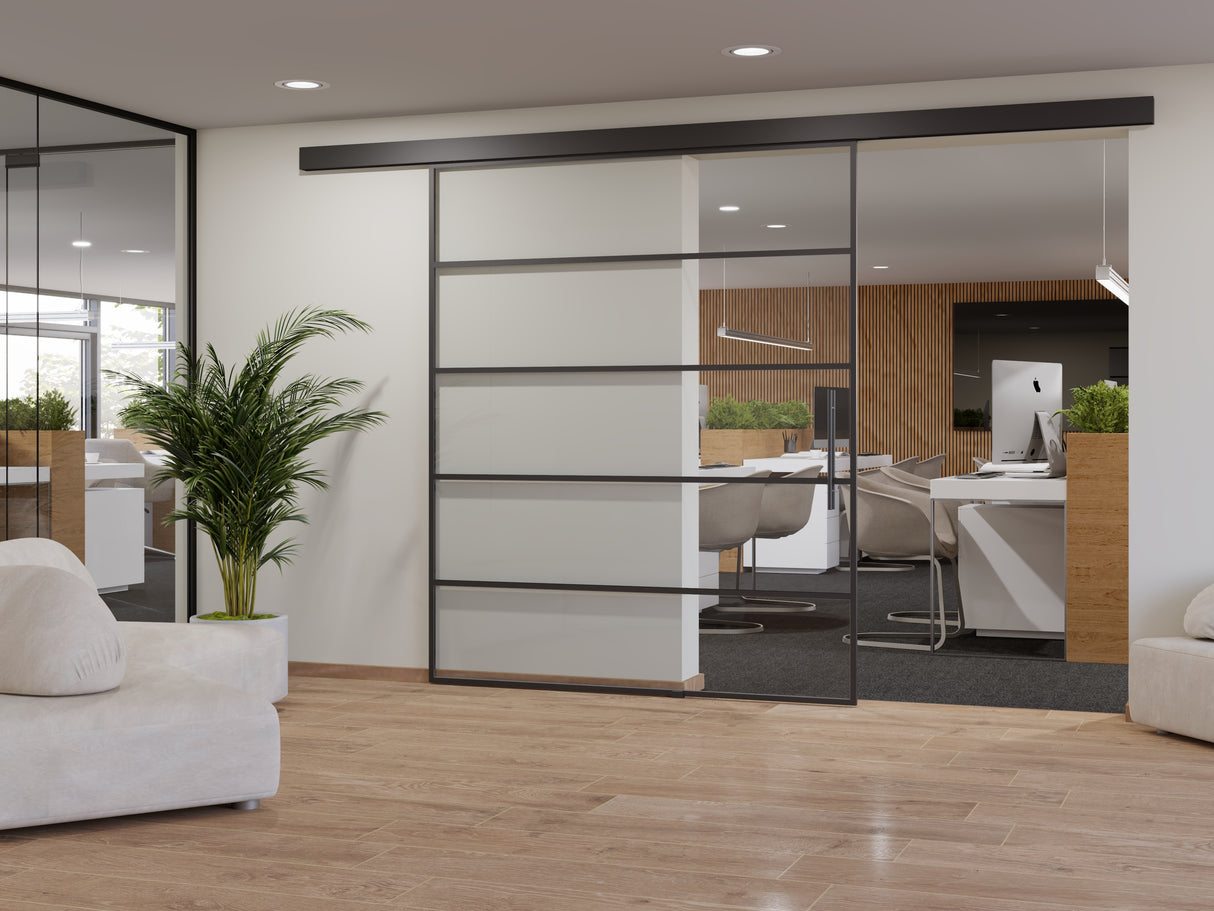 GLD1 GlideWall Single Sliding Door Kit with SoftBreak