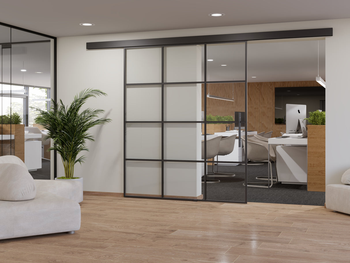 GLD1 GlideWall Single Sliding Door Kit with SoftBreak